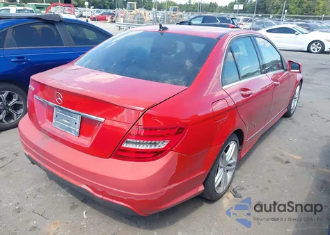 2013 Mercedes-Benz C 250 Sport from USA, damaged, VIN WDDGF4HB2DR245609